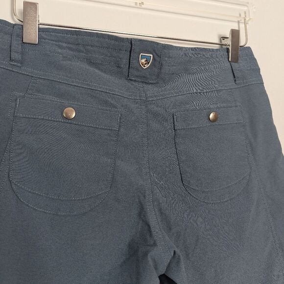 Kuhl Teal Stretch Hiking Shorts Women's 6 - Picture 5 of 9